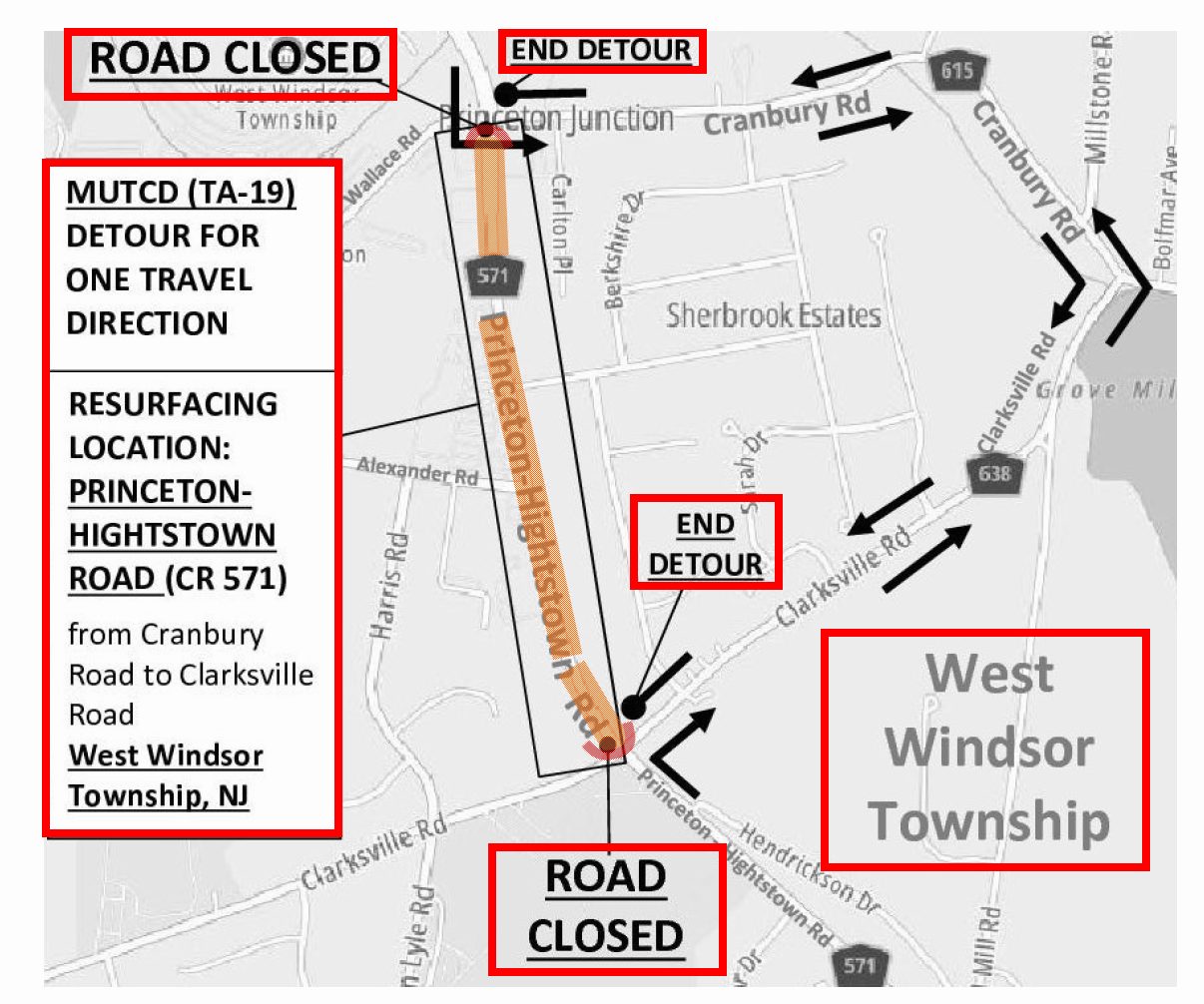 Princeton Hightstown Rd Maintenance 